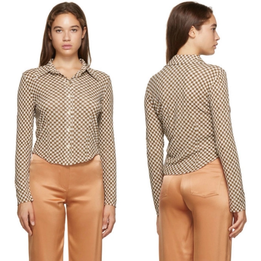 Nanushka Alice Button Down Shirt, S